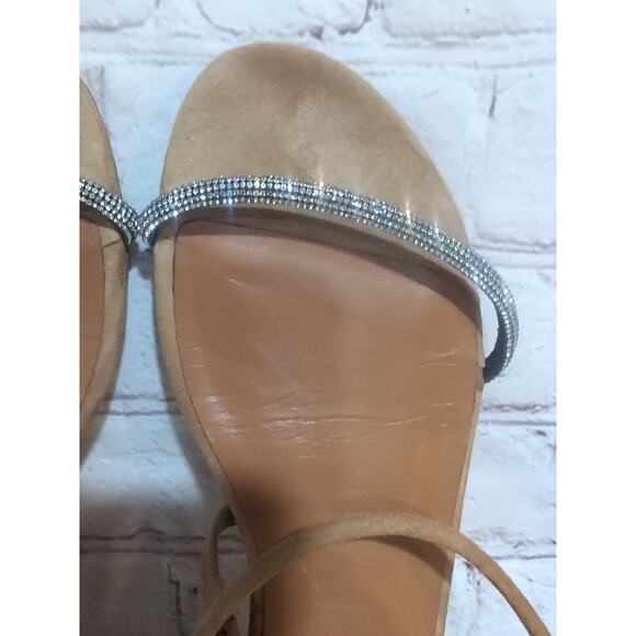 Staud Laurel Crystal Sandals Woman's Size 37.5 US 7.5 - Picture 5 of 11